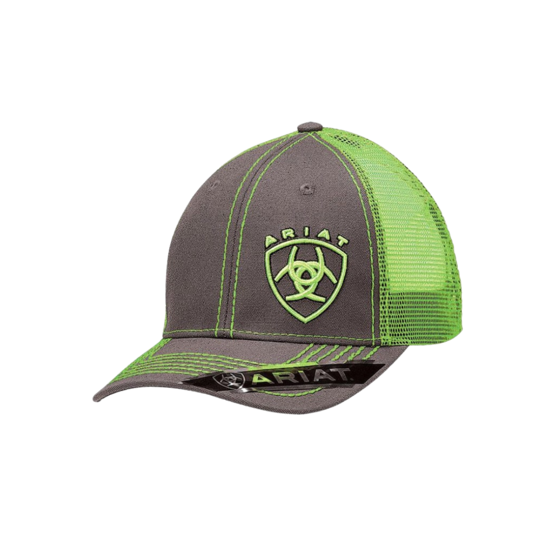 Ariat Men's Mesh Signature Logo Green Cap