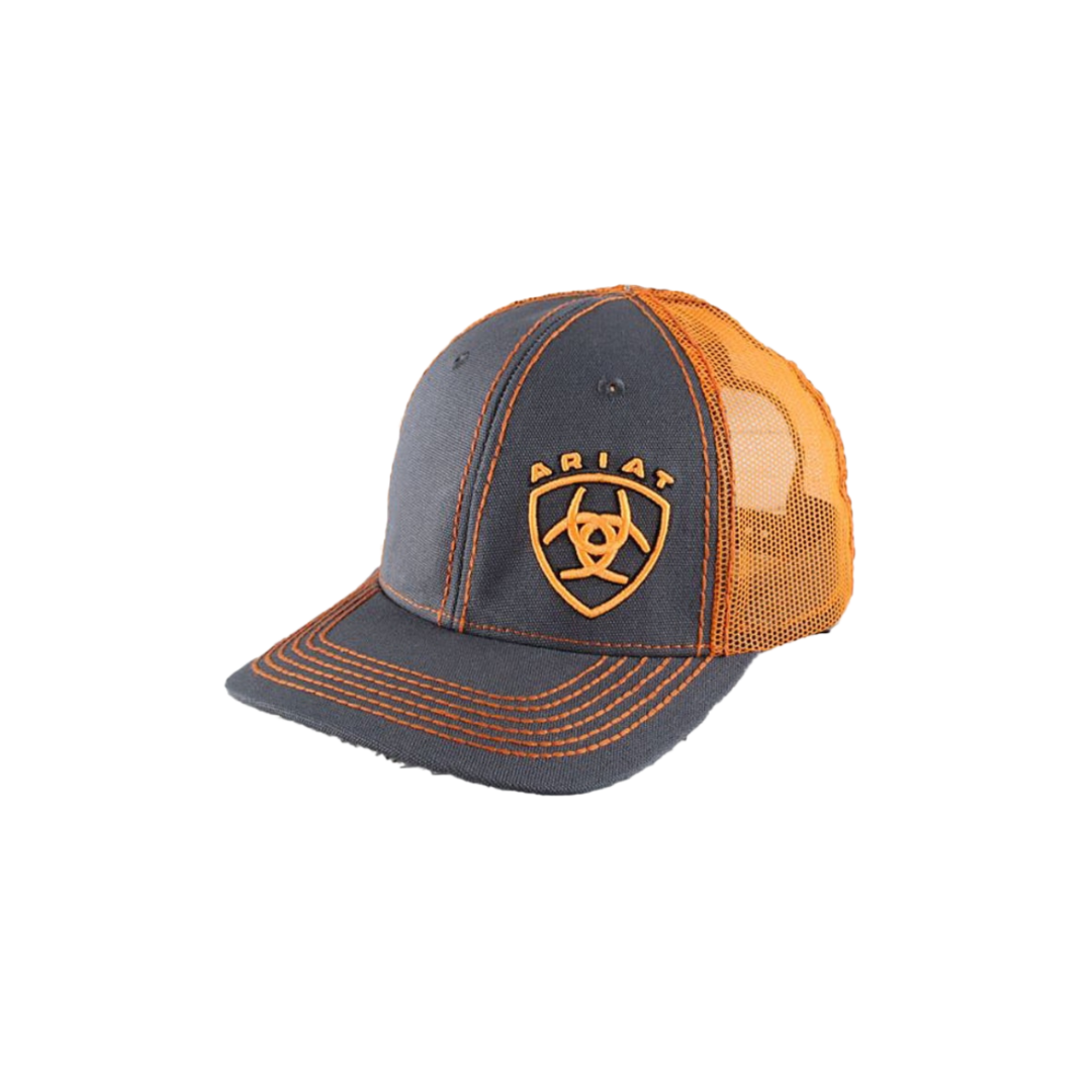 Ariat Men's Mesh Logo Orange Cap
