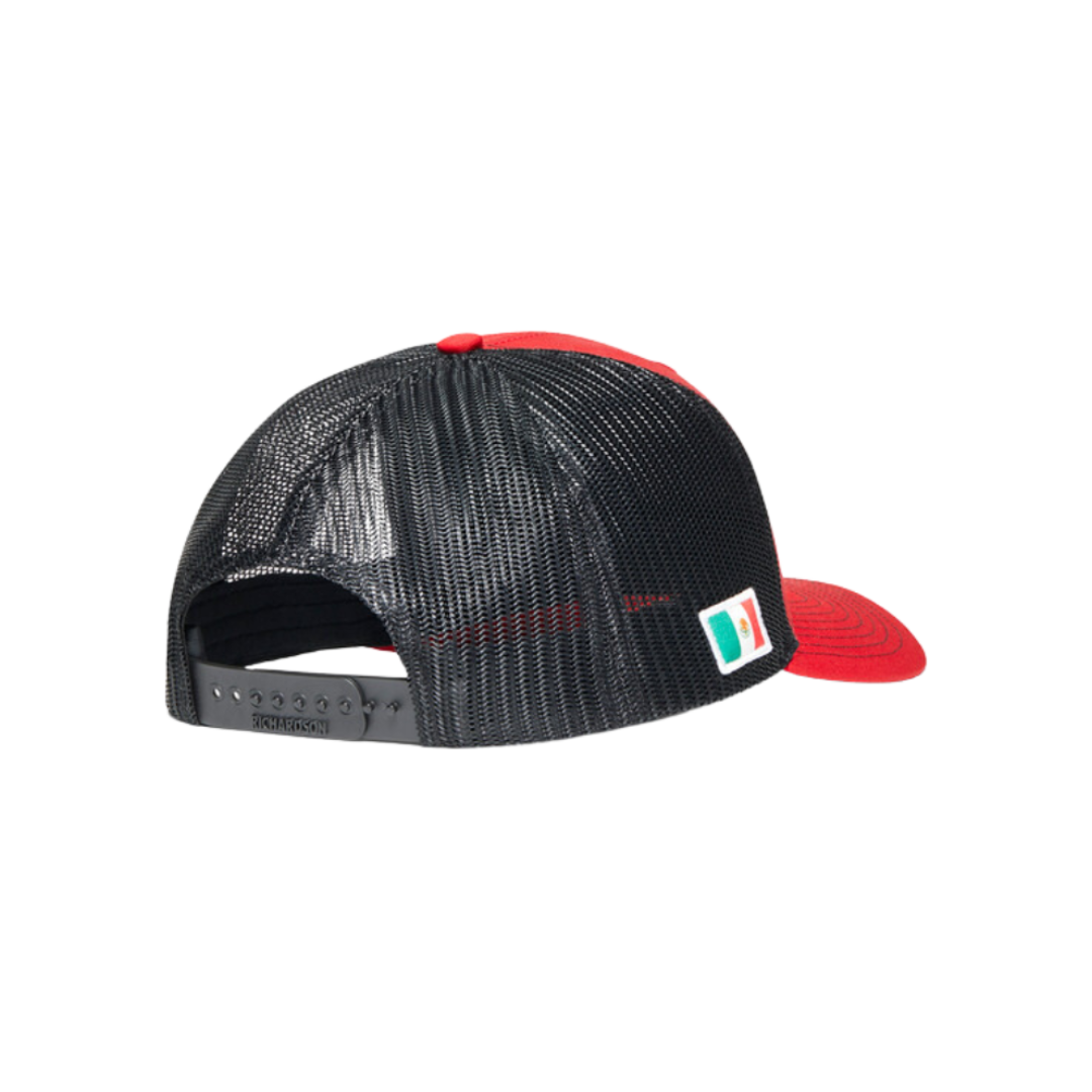 Ariat Men's Mesh Shield MX Flag Red Cap