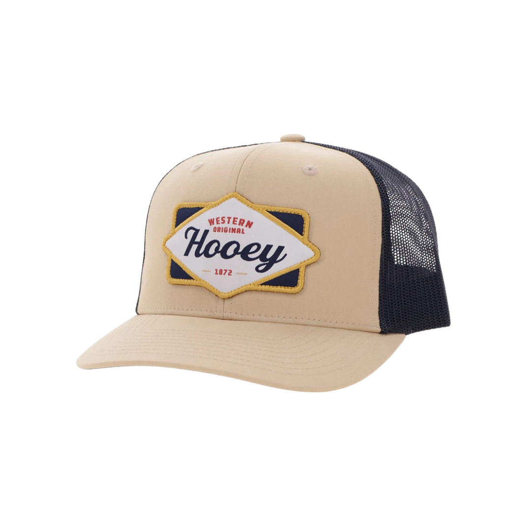 Hooey Men's Tan Diamond Trucker Cap