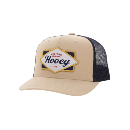 Hooey Men's Tan Diamond Trucker Cap