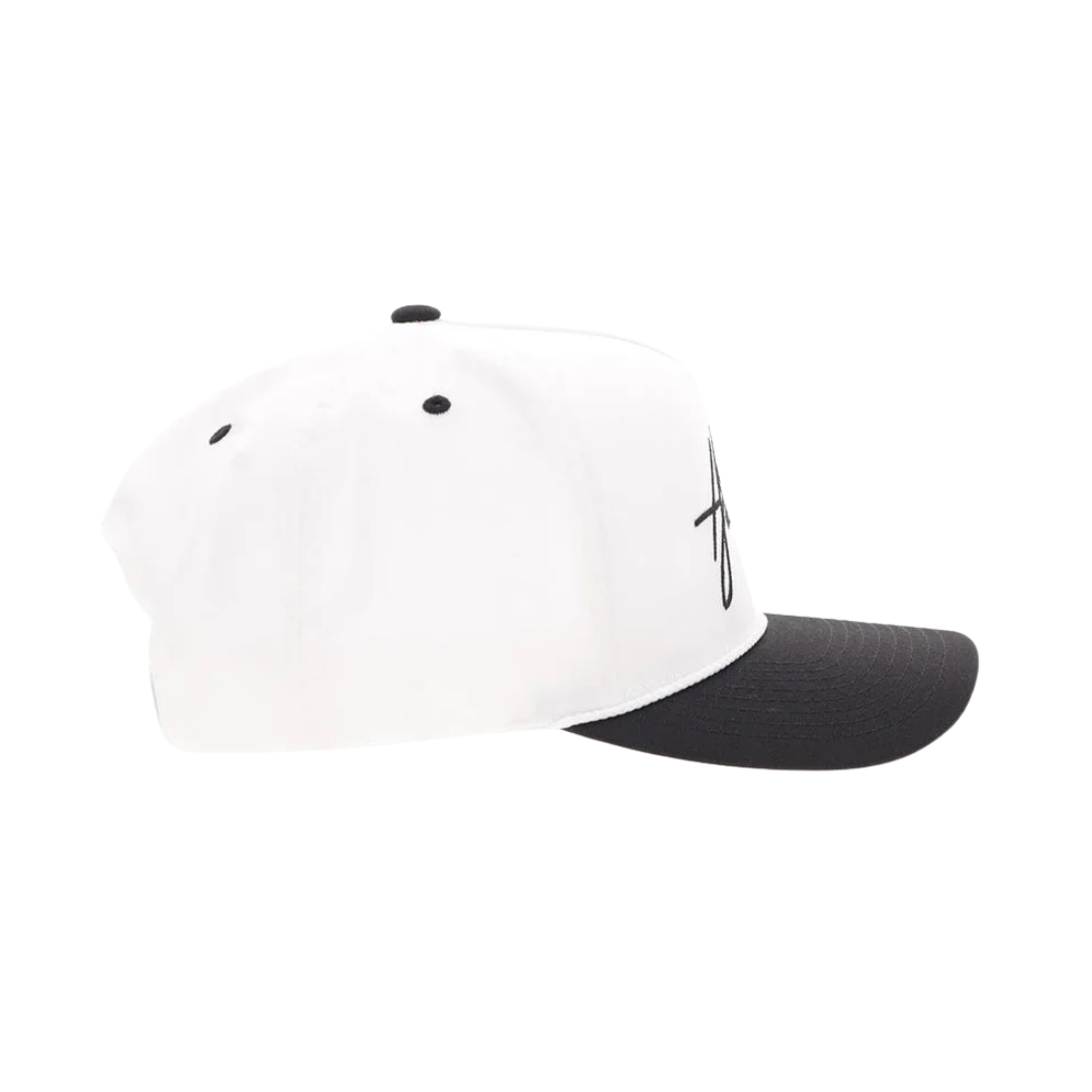 Hooey Men's White Mark Out Stitching Trucker Cap