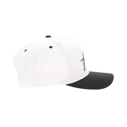 Hooey Men's White Mark Out Stitching Trucker Cap