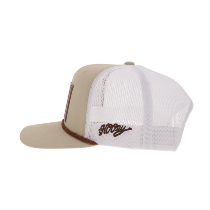 Hooey Men's Tan Liberty Flag Trucker Cap