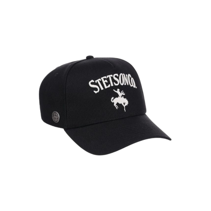 Stetson Men's "Stetson Co." Baseball Black Cap