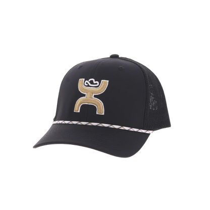 Hooey Men's Sterling Trucker Black Cap