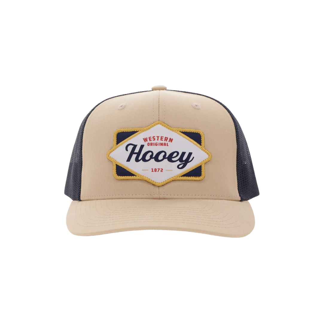 Hooey Men's Tan Diamond Trucker Cap