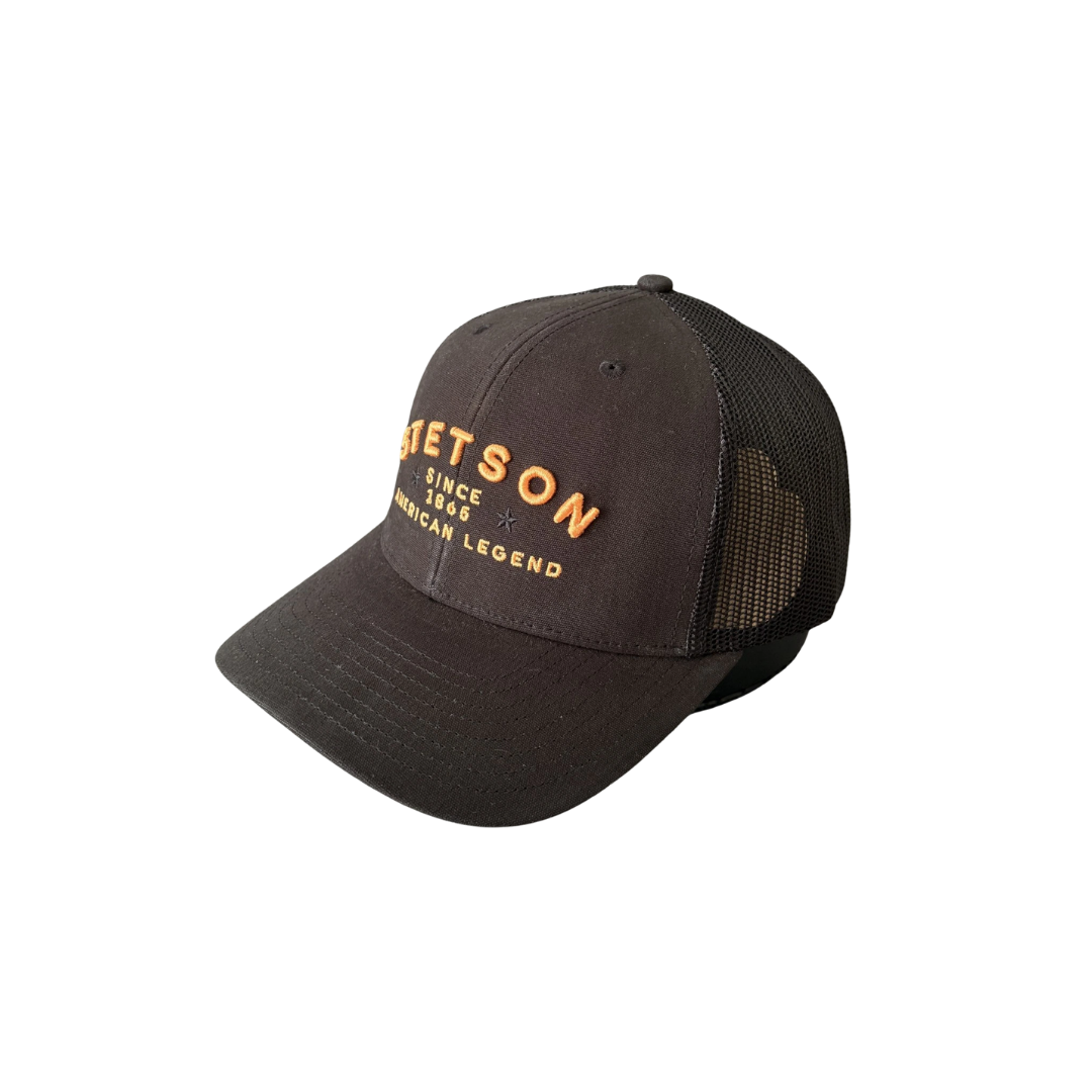 Stetson Men's American Legend Trucker Brown Cap