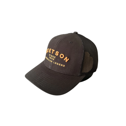 Stetson Men's American Legend Trucker Brown Cap
