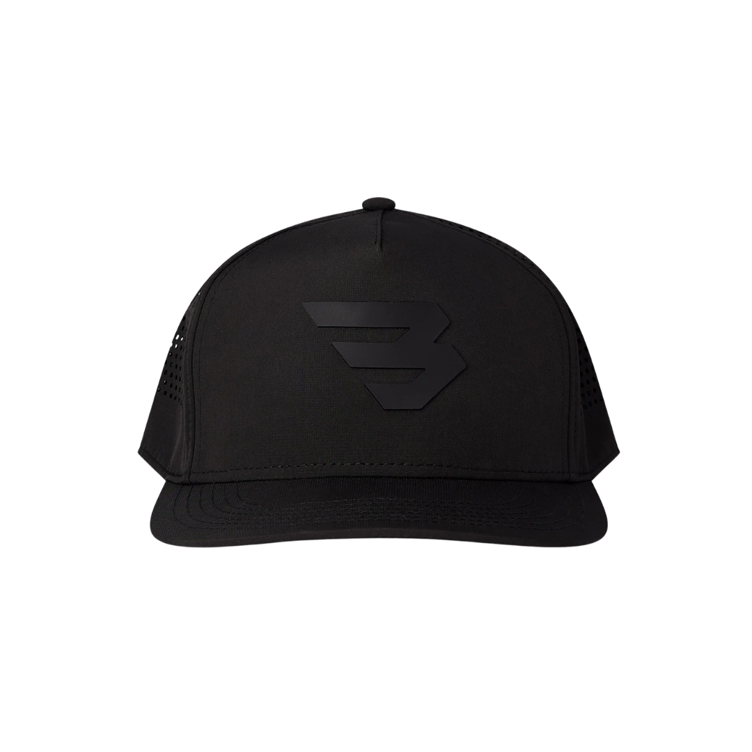Burlebo Men's Performance Flying B Logo Black Cap