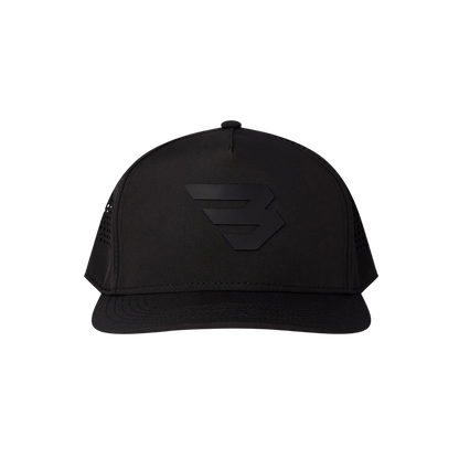 Burlebo Men's Performance Flying B Logo Black Cap