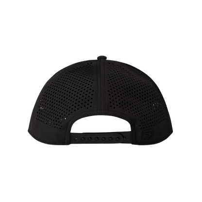 Burlebo Men's Performance Flying B Logo Black Cap