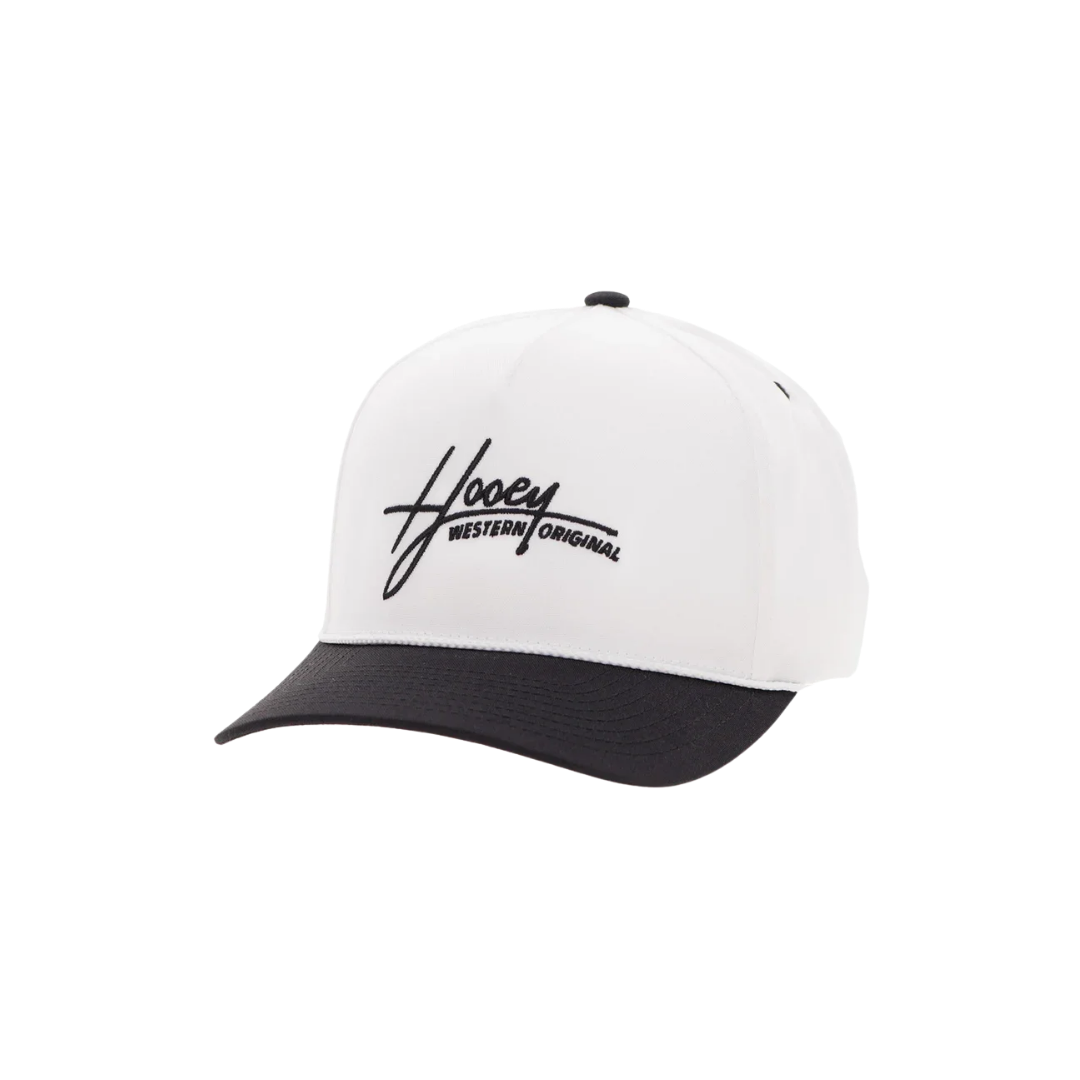 Hooey Men's White Mark Out Stitching Trucker Cap
