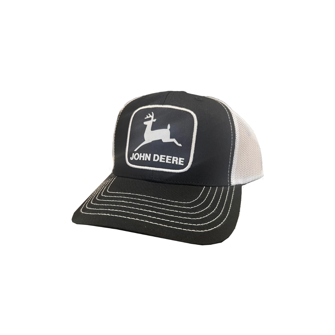 John Deere Unisex Large Logo Black Cap