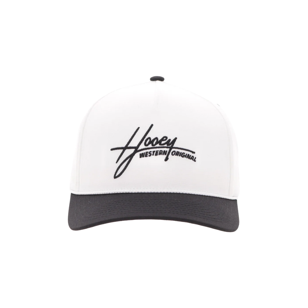 Hooey Men's White Mark Out Stitching Trucker Cap