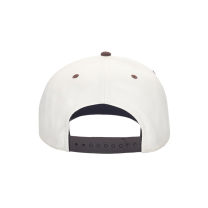 Stetson Brown Cowhide Patch Trucker Cap