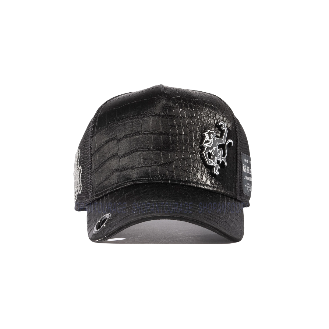 Red Monkey Men's Money Rich Trucker Midnight Cap