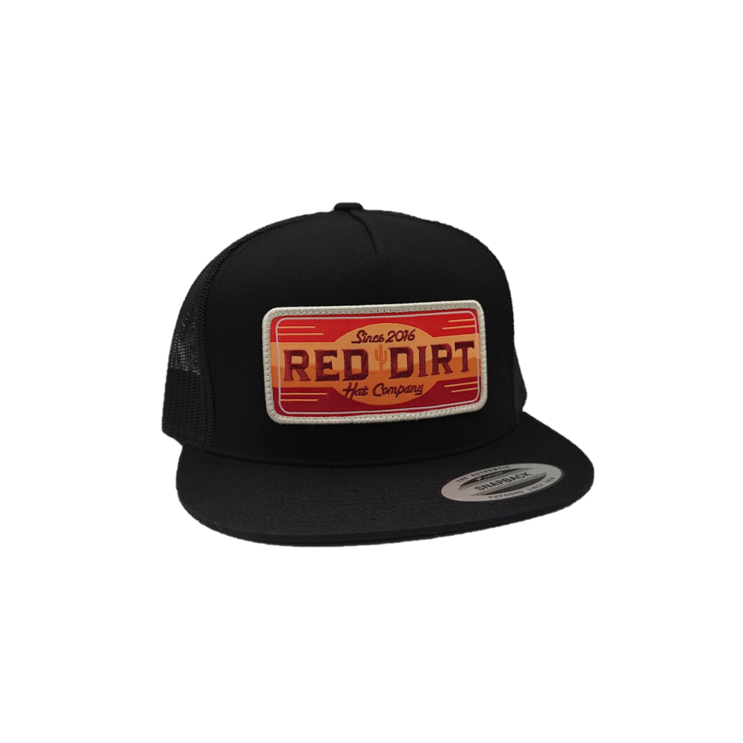 Red Dirt Hat Men's Rawhide Black Cap