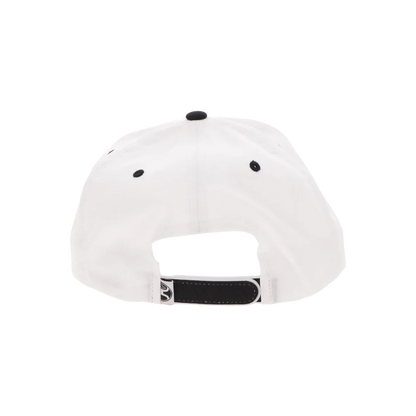 Hooey Men's White Mark Out Stitching Trucker Cap