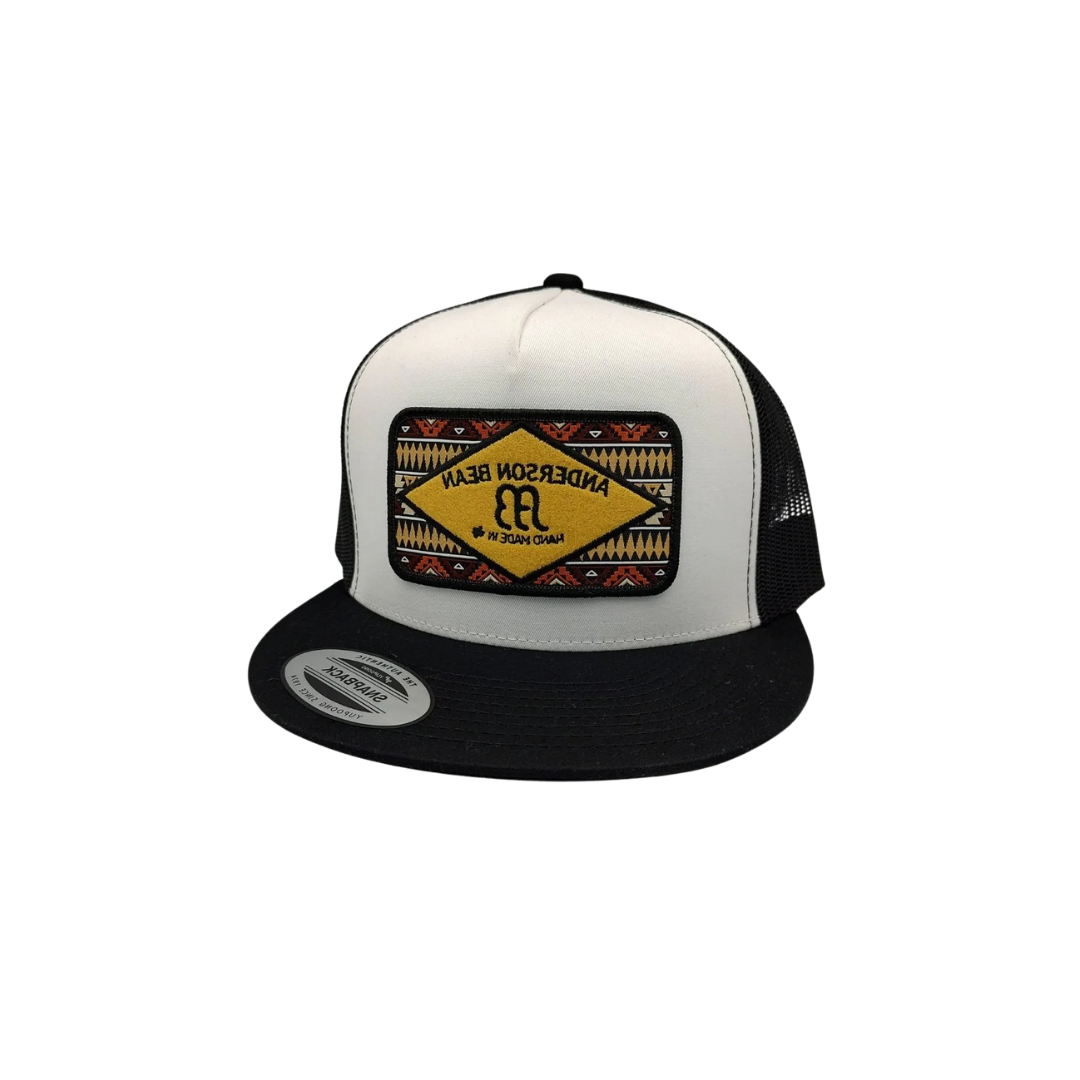 Anderson Bean Men's Diamond Snapback Black Cap