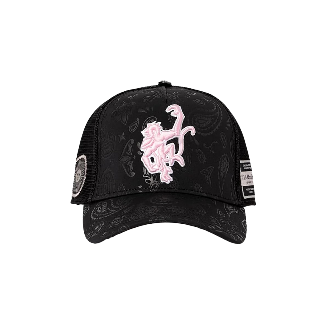 Red Monkey Men's Fiesta Monkey Black Cap