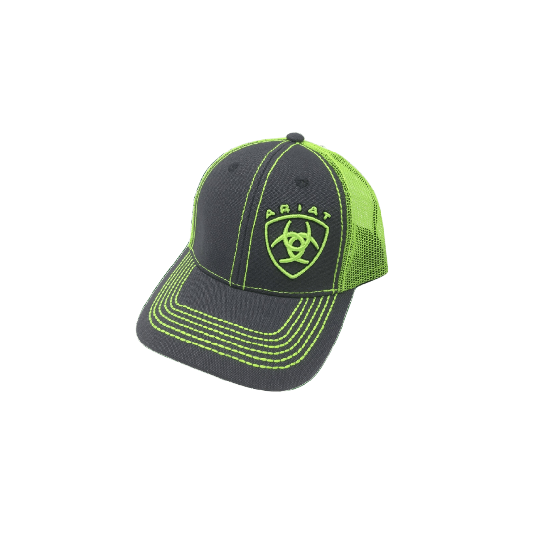 Ariat Youth Boy's Denim Mesh Embroidered Multicolor Cap