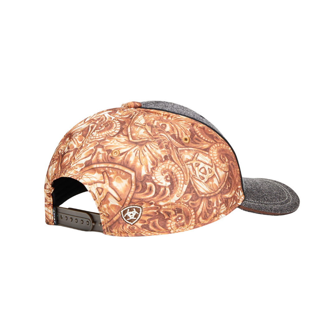 Ariat Men's Pattern Signature Brown Cap