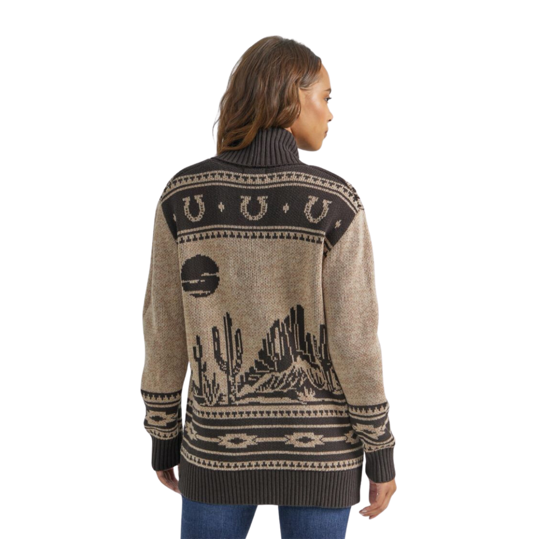 Wrangler Women's Desert Chocolate Cardigan