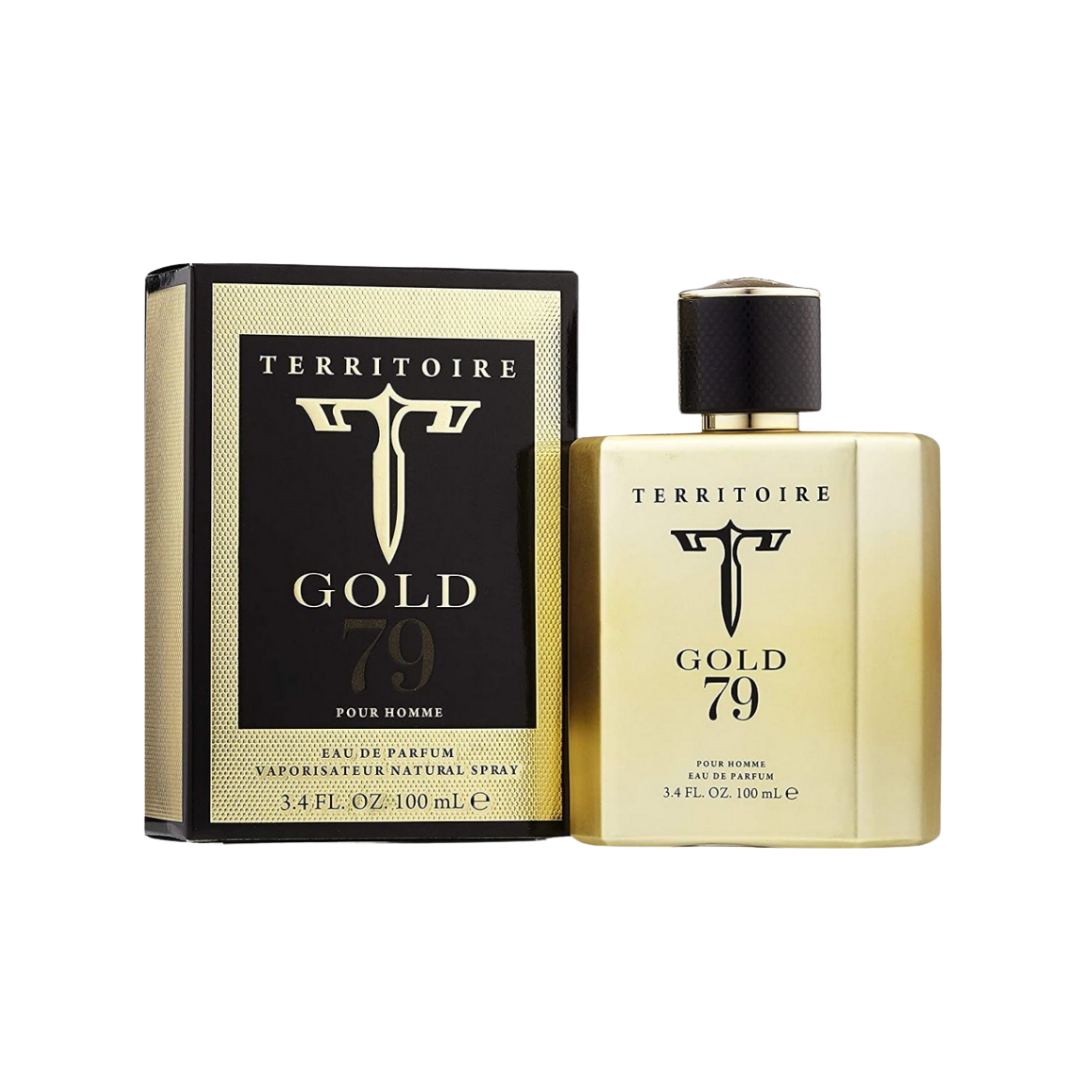 Bonnie & Darrel Men's Territoire Gold 79 Transparent Cologne