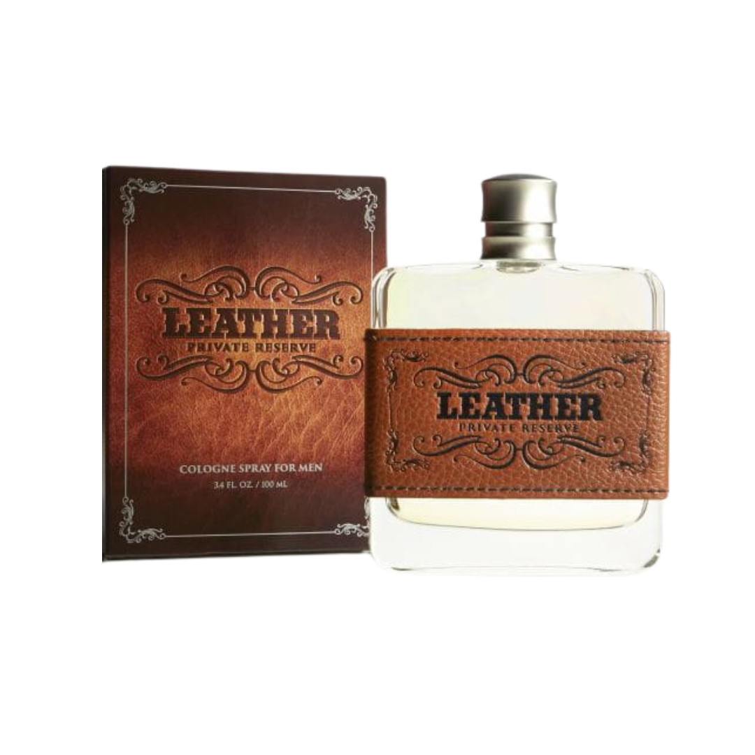 Tru Fragrance Men's Fragrance Leather Private Reserve Brown Cologne
