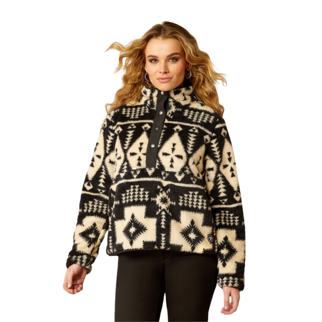 Ariat Women's Berber Front Winslow Southwest Print Sweatshirt