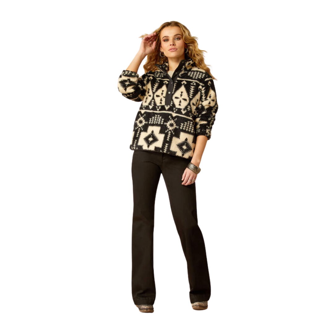 Ariat Women's Berber Front Winslow Southwest Print Sweatshirt