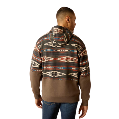 Ariat Men s Color Block Hoodie Stylish Comfy Winter Wear