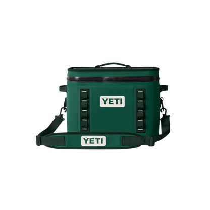 Yeti Flip 18 Soft Cooler Black Forest Green Hopper