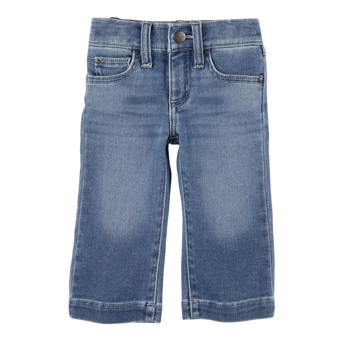 Wrangler Infant Girl's Nora Light Wash Blue Jeans