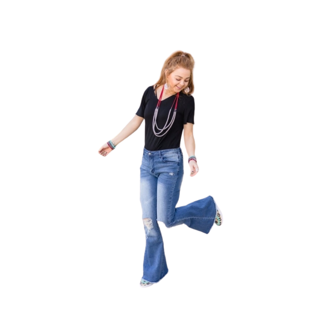 Crazy Train Women's First Pick Flare Jeans