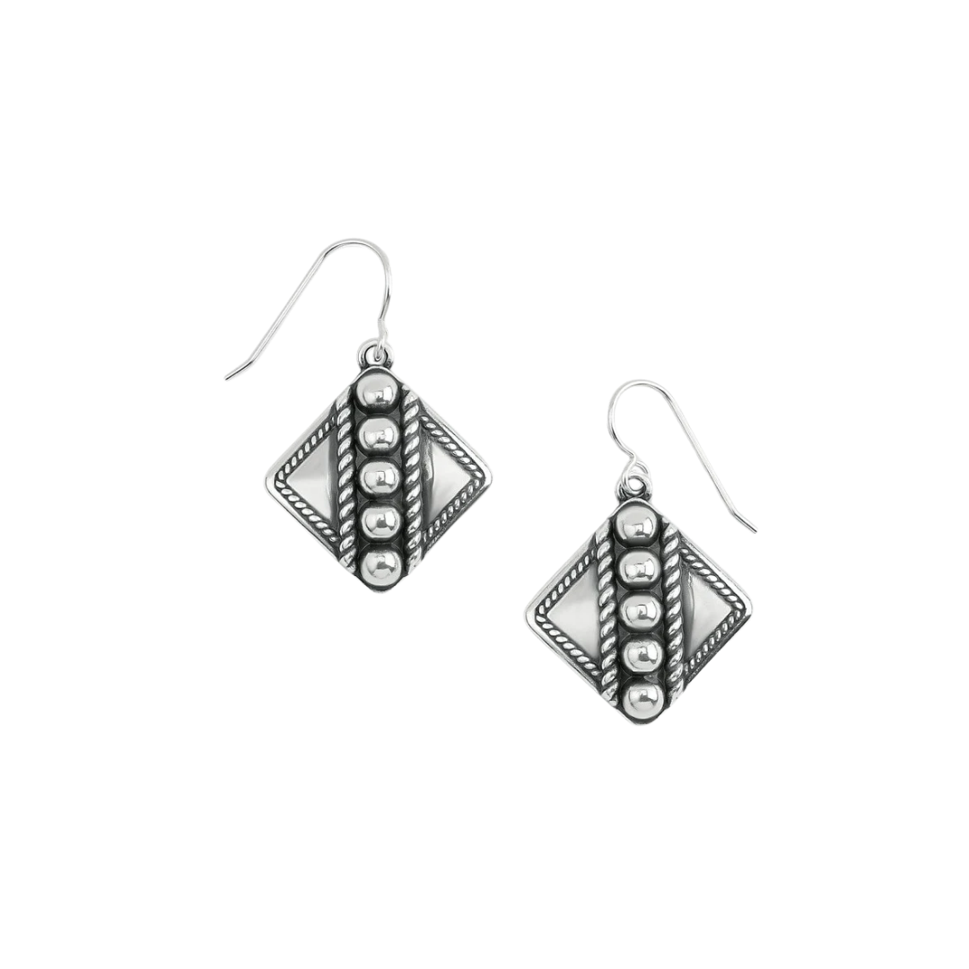Brighton Women's Sonora French Wire Grey Earrings