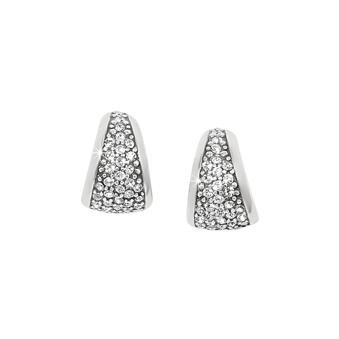 Brighton Women's Meridian Small Hoop Grey Earrings