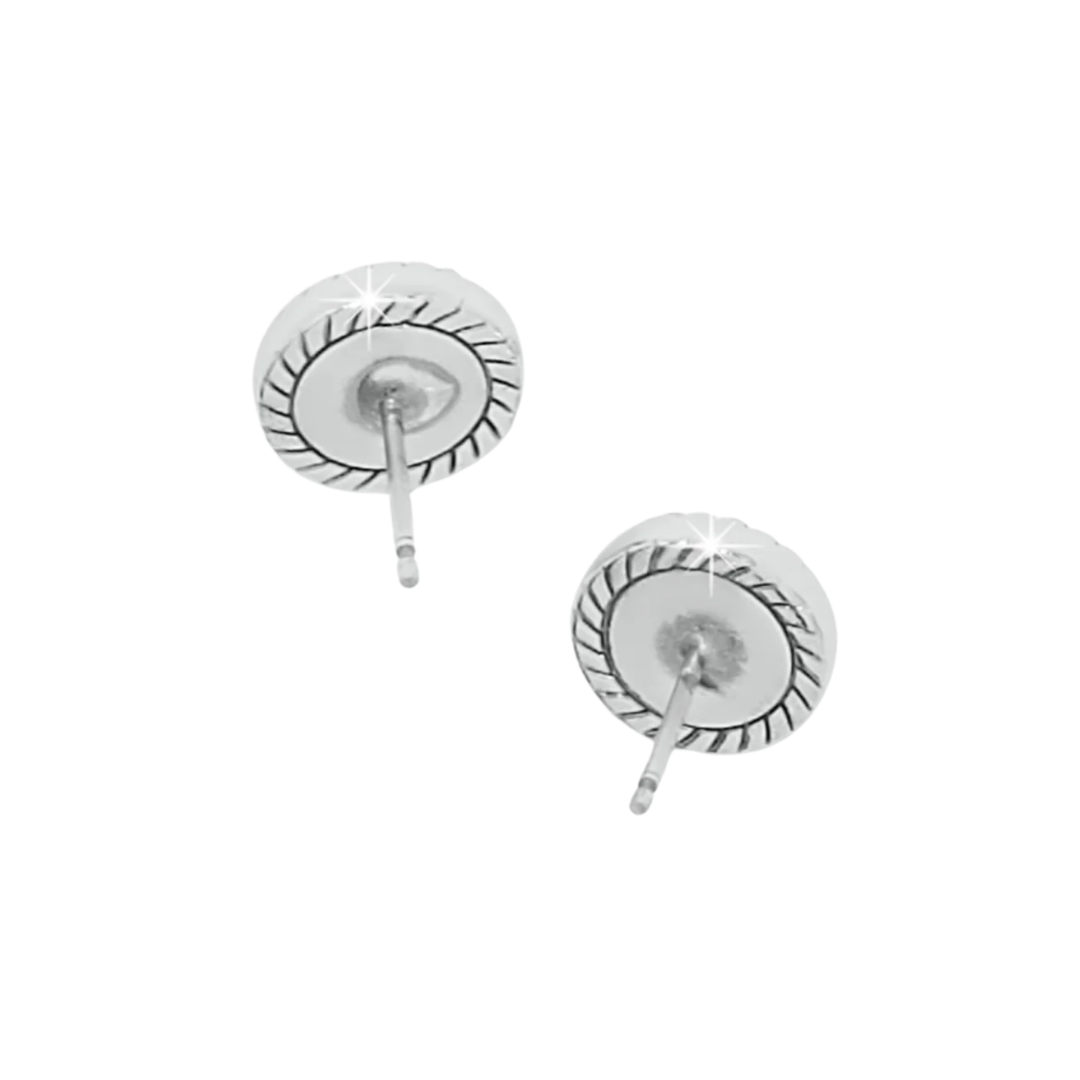 Brighton Women's llumina Celeste Post Silver Earrings