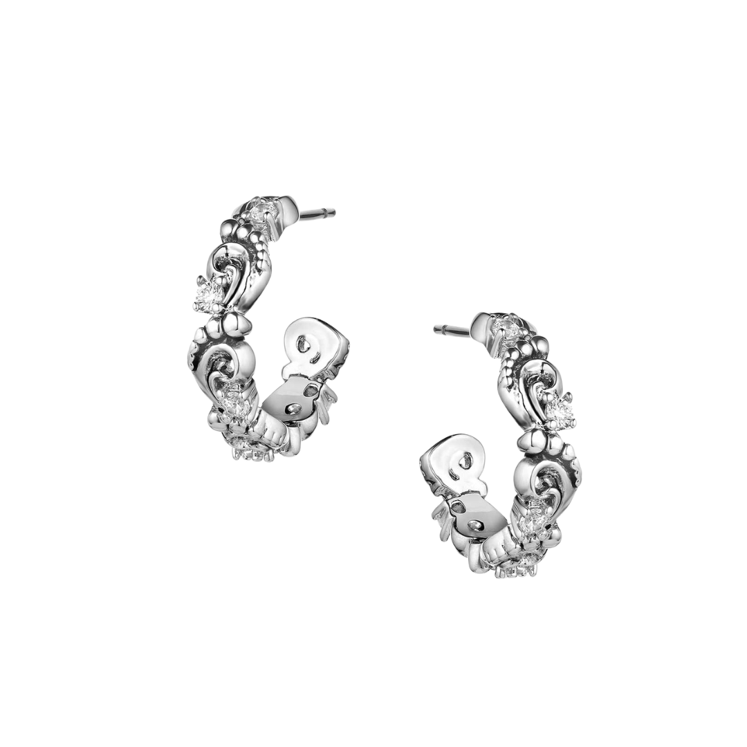Montana SILVERSMITHS Women's Windblown Elegance Crystal Earrings