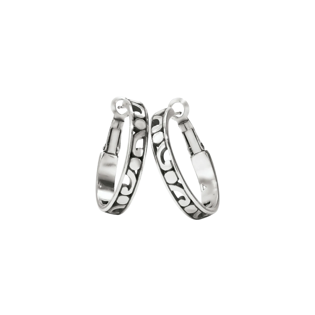 Brighton Women's Contempo Small Grey Earrings