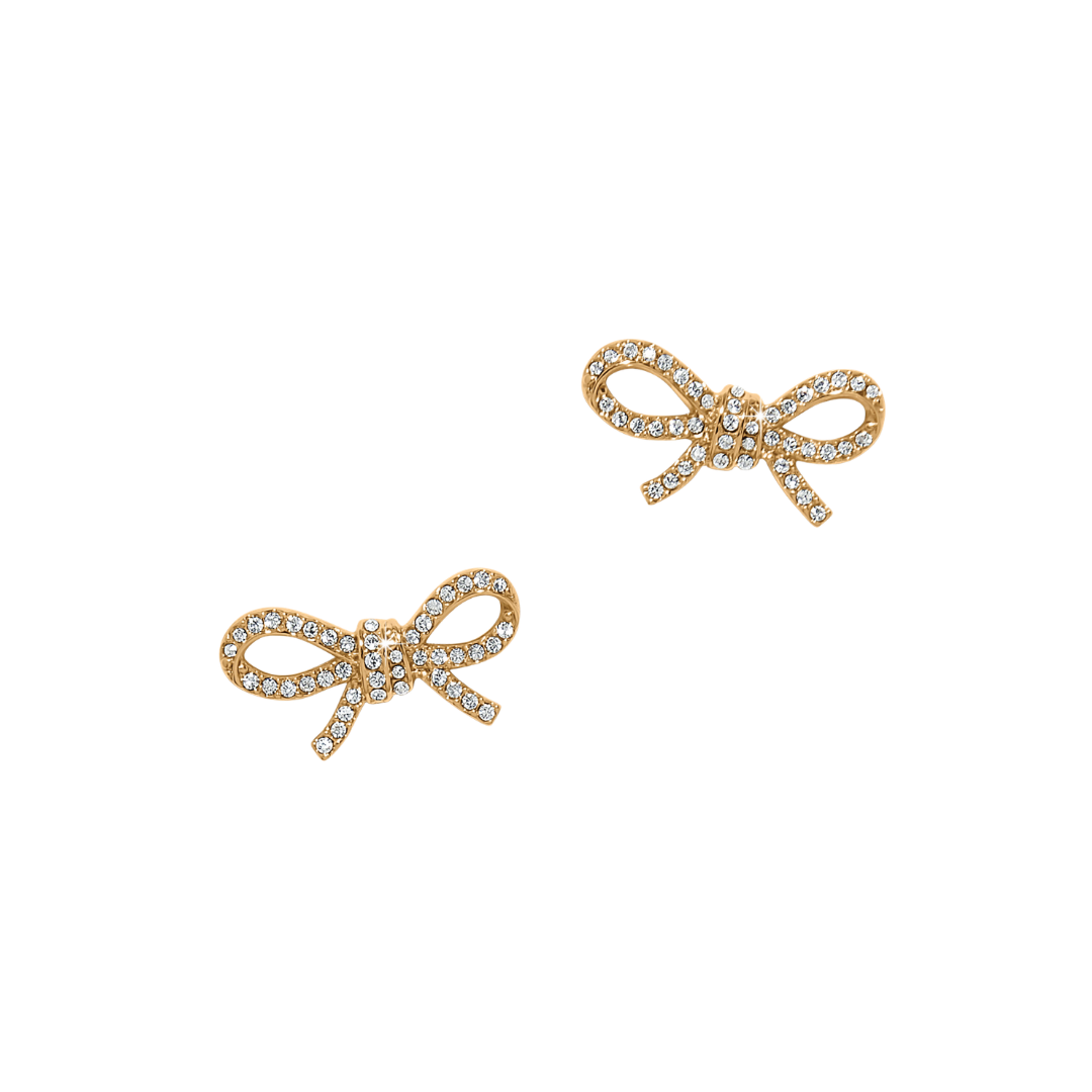 Brighton Women's Illumina Post Bow Gold Earrings
