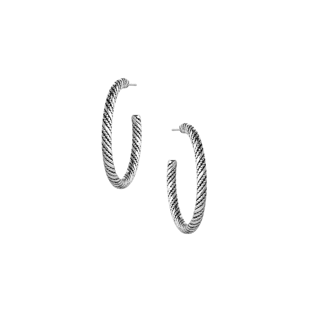 Montana Silversmiths Women's Subtle Style Hoop Earrings