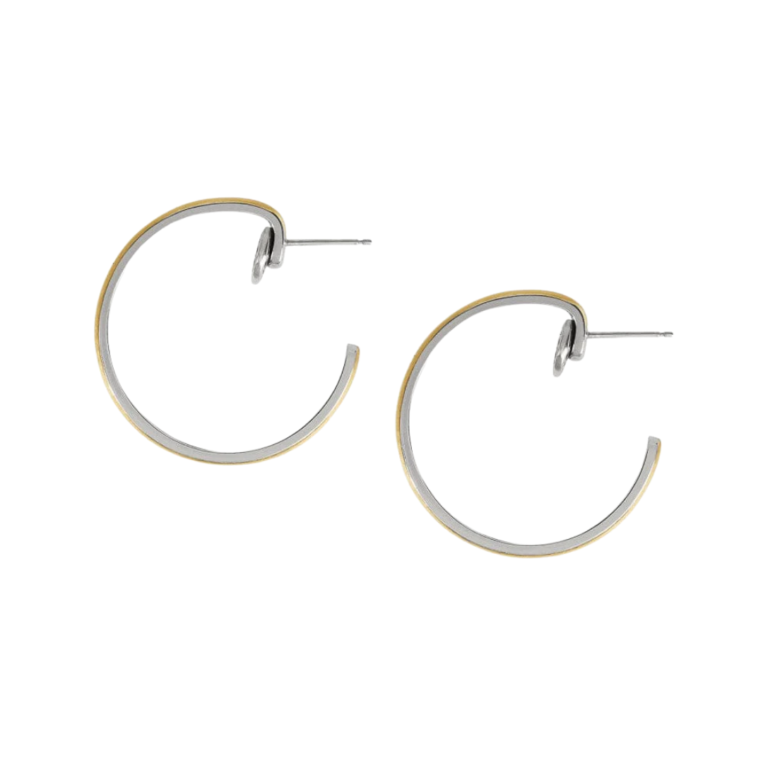 Brighton Women's Ferrara Entrata Small Yellow Earrings