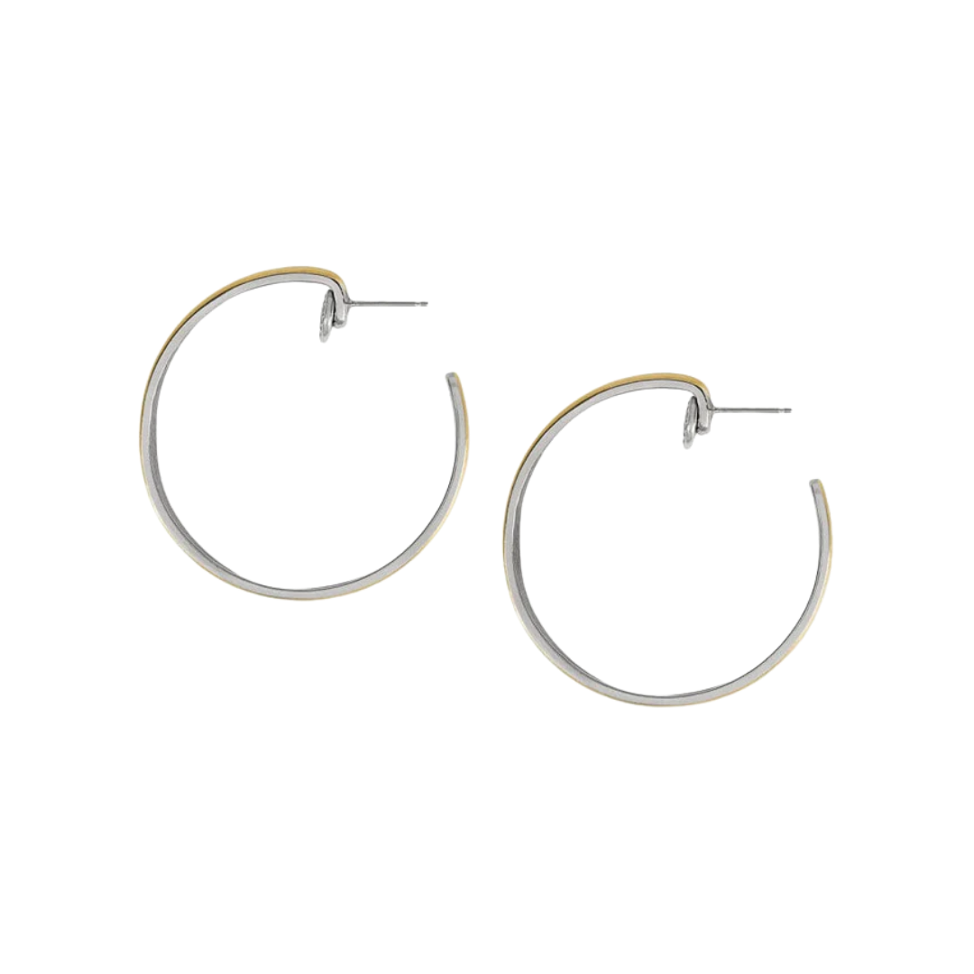 Brighton Women's Ferrara Entrata Medium Yellow Earrings