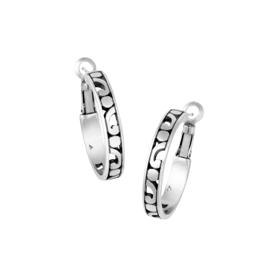 Brighton Women's Contempo Small Grey Earrings