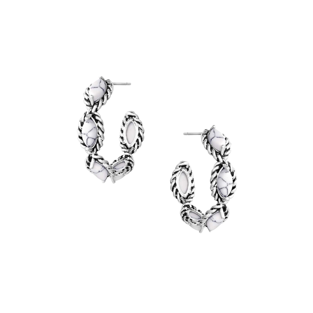 Montana Silversmiths Women's Broken Halo Earrings