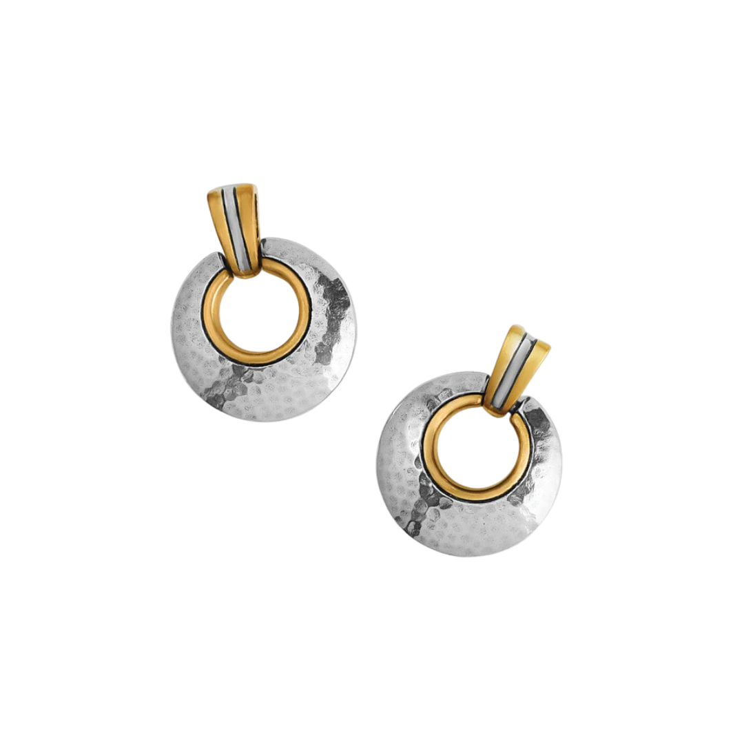 Brighton Women's Entrata Post Drop Grey Earrings