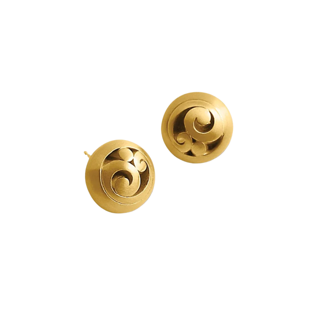 Brighton Women's Gold Contempo Post Earrings