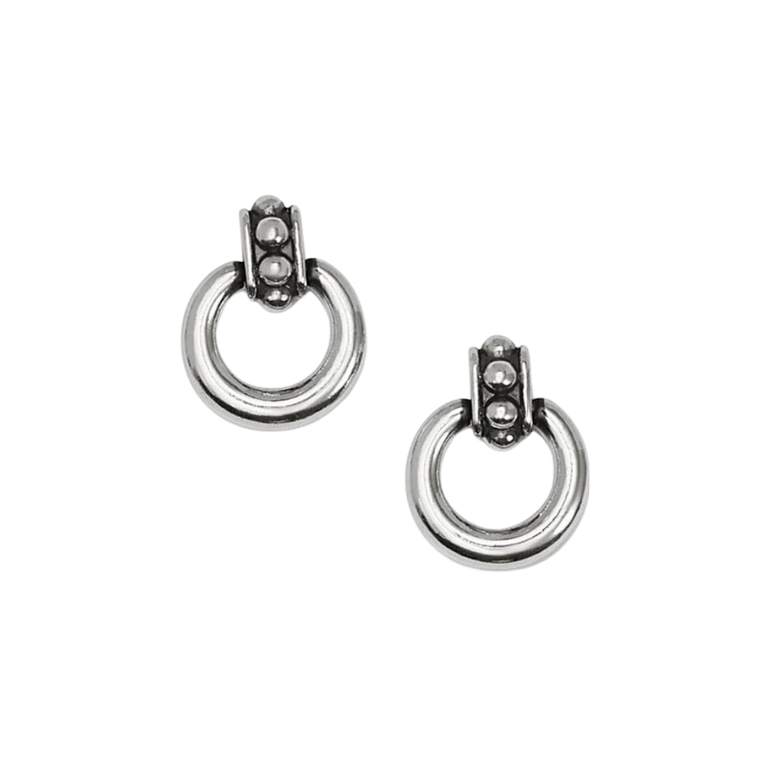Brighton Women's Pretty Tough Stud Petite Post Drop Silver Earrings